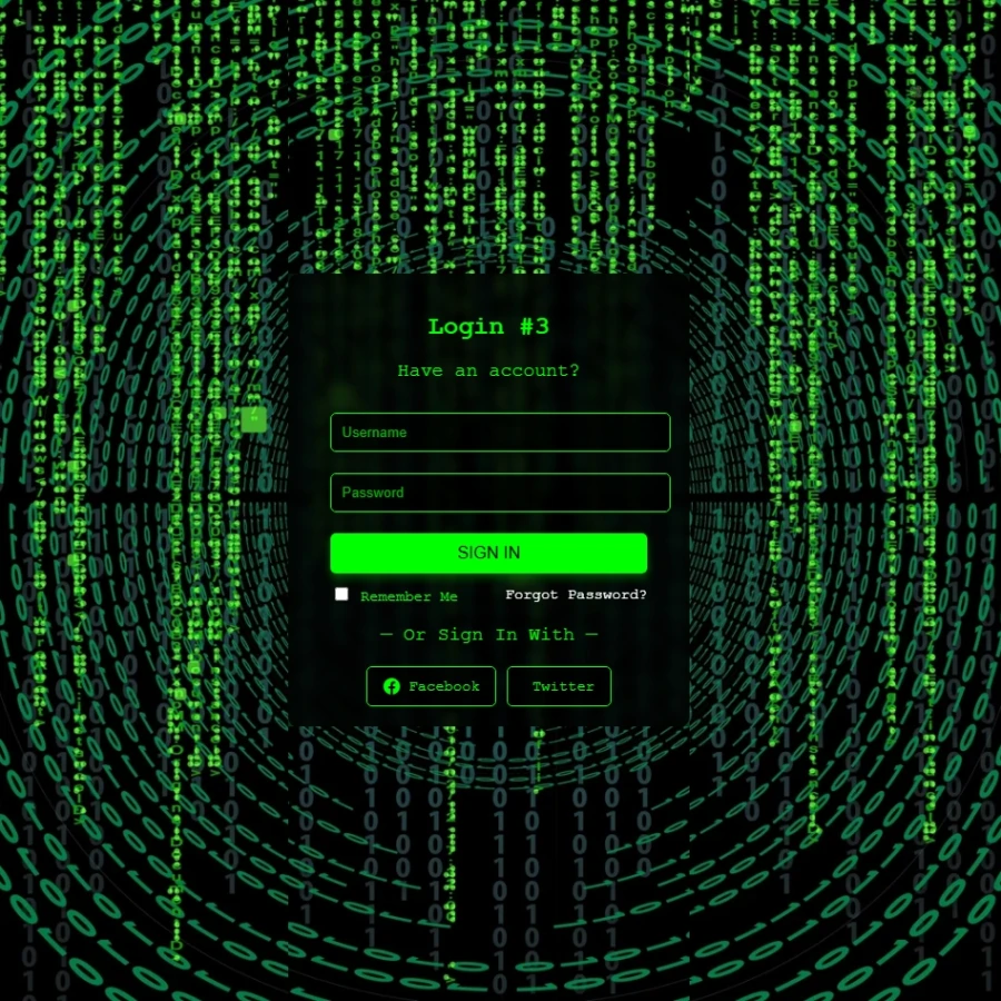 CODE LOGIN FREE
